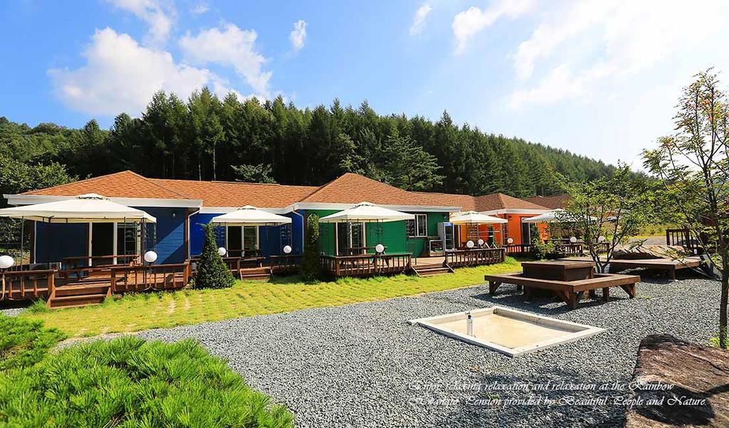 Rainbow Hwangto Pension พยองซาง ภายนอก รูปภาพ